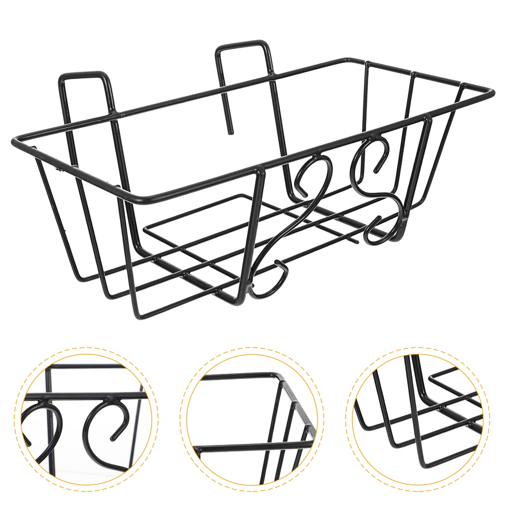 Hanging Baskets Plants Wall Mount Planter Flower Pot Outdoor Pots