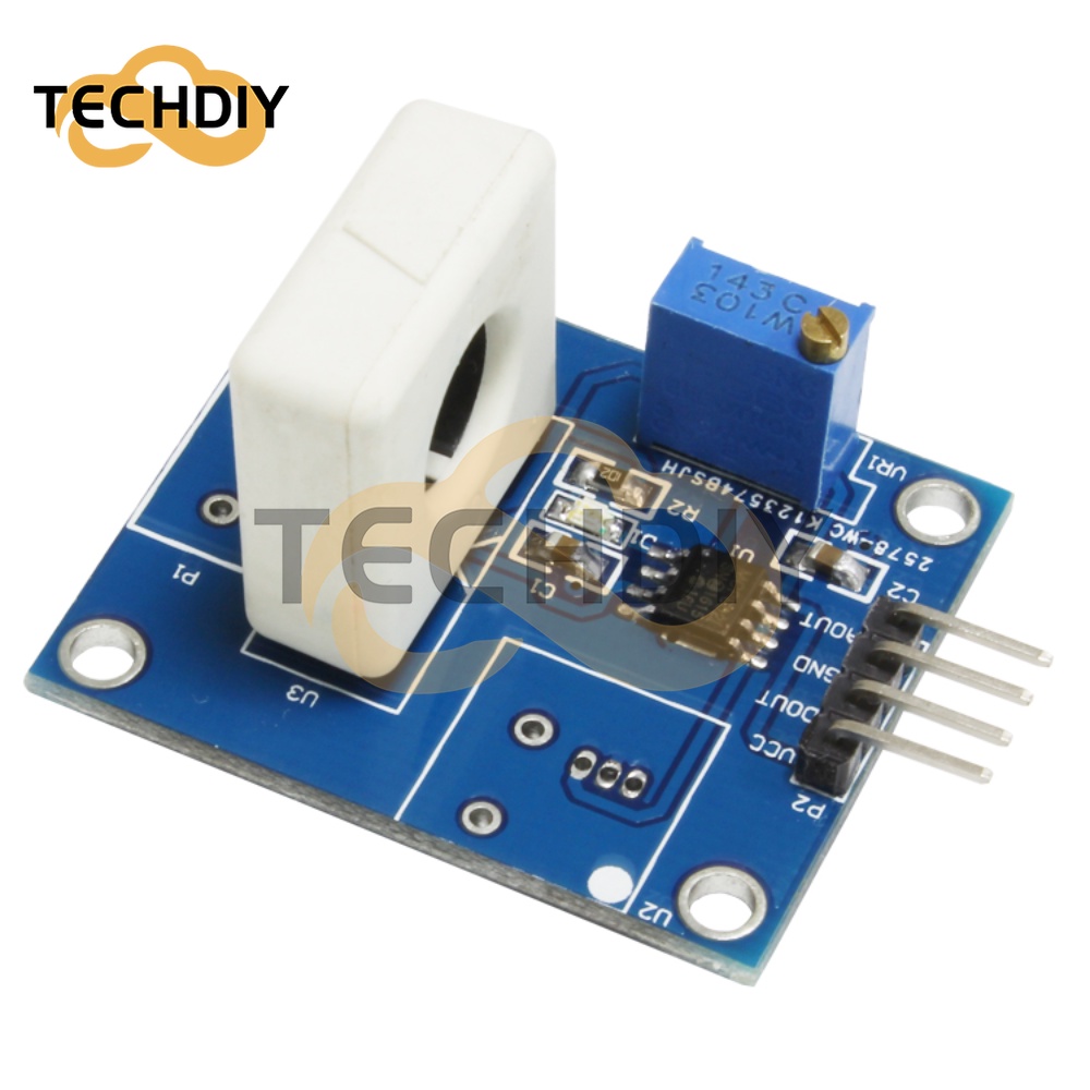 WCS1800 Hall Current Sensor Module 35A Overcurrent Protection Current