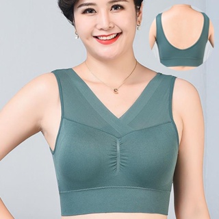 WIHan Korean Padded Crop Top For Women Sports Bra Push Up Bralette Sexy  Underwear