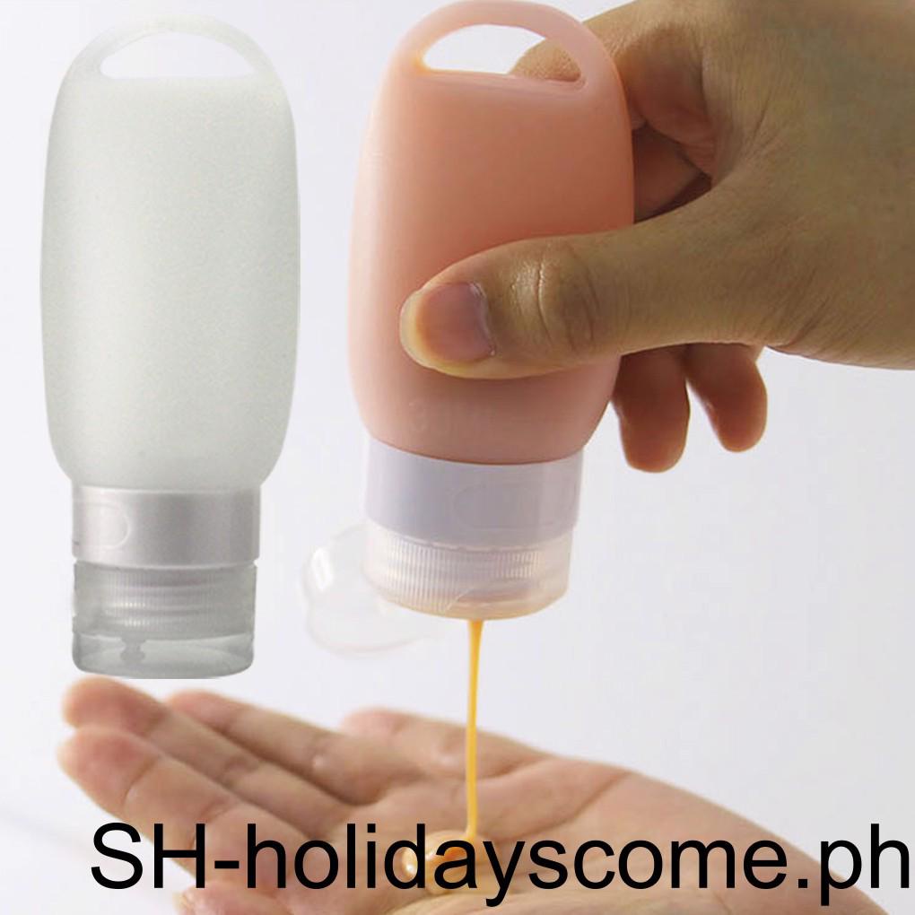 【Hclm】60 ml Travel Empty Bottle Kit Portable Shampoo Shower Gel Bottles