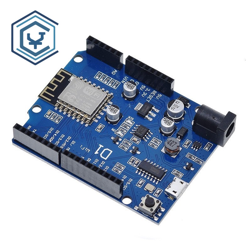 Smart Electronics ESP-12F WeMos D1 WiFi uno based ESP8266 shield for ...