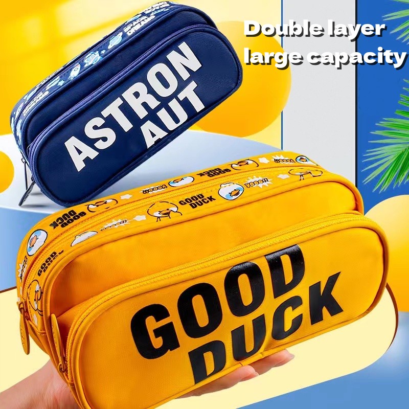 Pencil Case Large Capacity Waterproof Pen Bag For Stationery Storage Box Stationery Bag Pencil