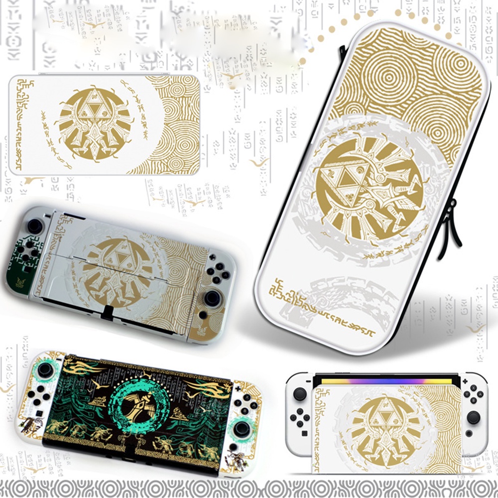 Zelda Tears of the Kingdom TOTK Storage Bag For Nintendo Switch ...