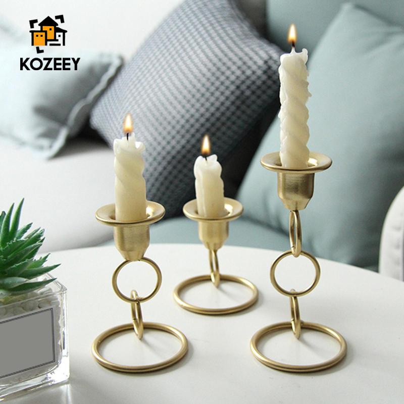 [meteor] Tealight Candles Holder Candelabras Taper Candles Hotel Metal