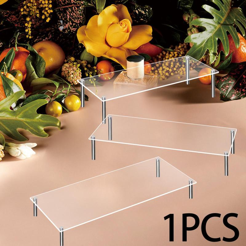 [sparkfire1] Acrylic Display Riser Clear Showcase Stand for Displays ...