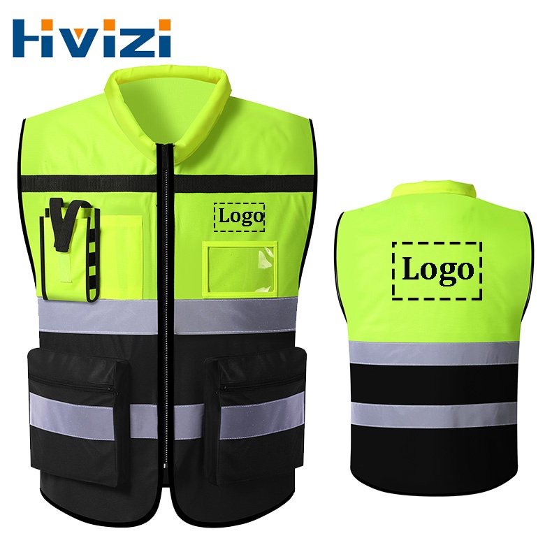 Safety vest with security on back store