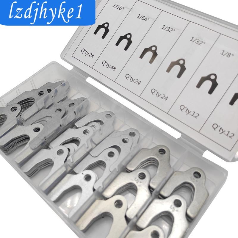 [Lzdjhyke1] 144 Auto Body Alignment Shims for Adjusting Body Parts