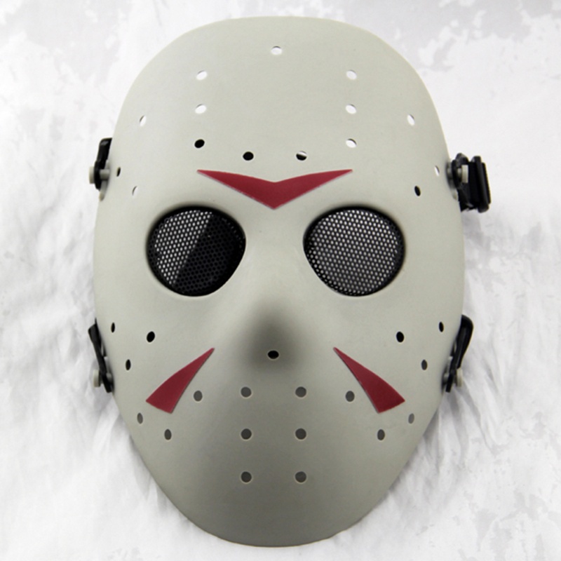 Jason Hockey Skull Full Face Tactical Mask Cosplay Halloween Party ...