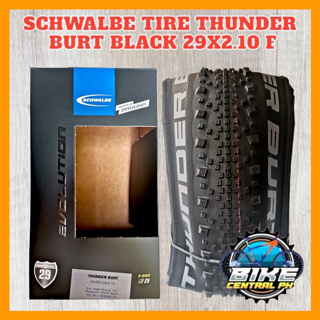 SCHWALBE Thunder Burt EVO Tire TR Folding | Shopee Philippines