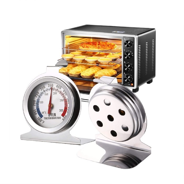 Oven Thermometer Stainless Steel Oven Temperature Meter Gauge Gage