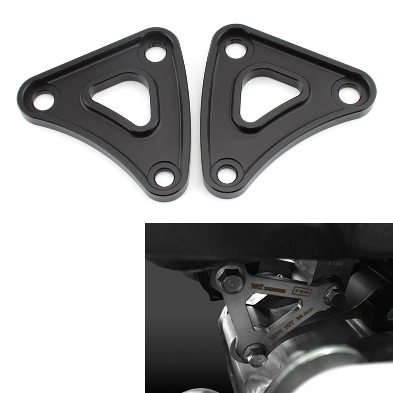 Piastra Allargatrice Per Cavalletto Laterale Moto – In Alluminio CNC Per Suzuki GSXS1000, Katana, V-Strom 1050 XT – Colore Oro – Vite Speciale Inclusa