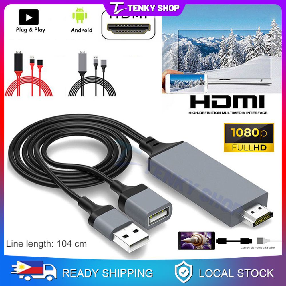 Phone To Tv Hdmi Cable Universal Cable Android&phone Hdmi To Tv