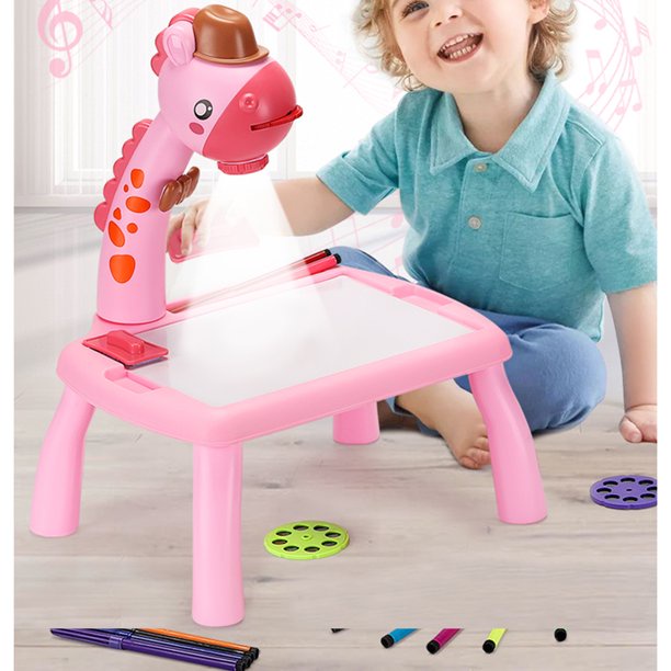 Pretty JC's Kids Projector Drawing Table | Shopee Philippines