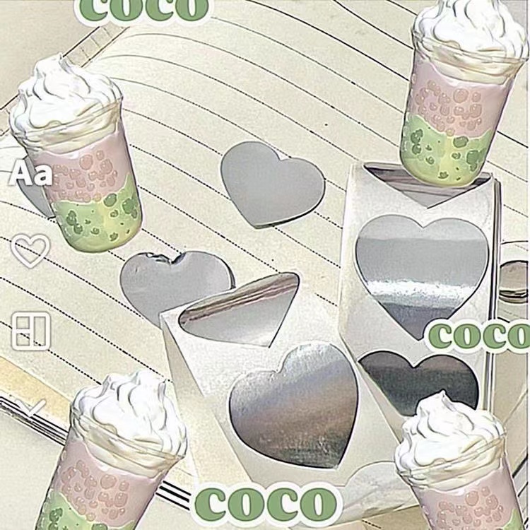 500 Pcs Heart Valentine's Stickers Roll - Glitter & Laser Cut Love Stickers For Crafts, Gifts, Decor - View #11