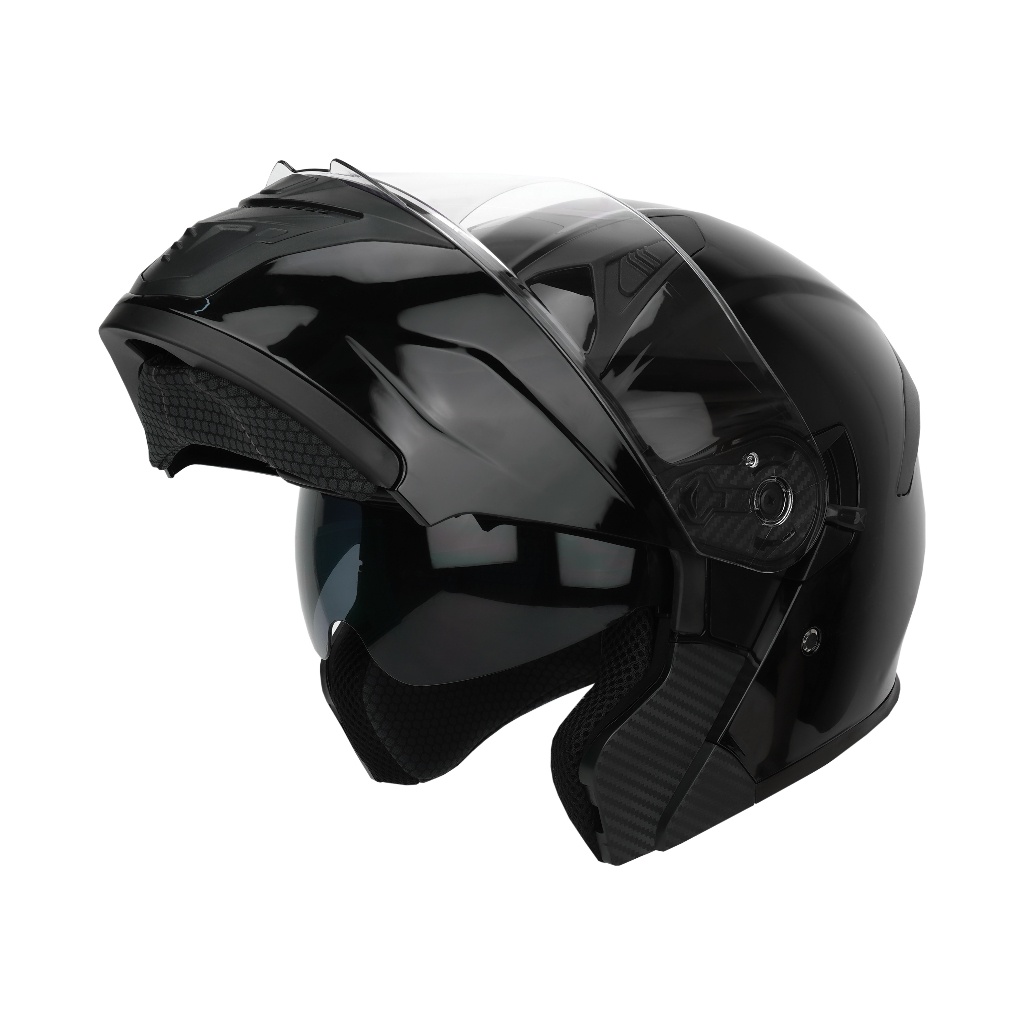 Hnj Ym Motorcycle Helmets Open Face Modular Motor Helmet Dual Visor Shopee Philippines