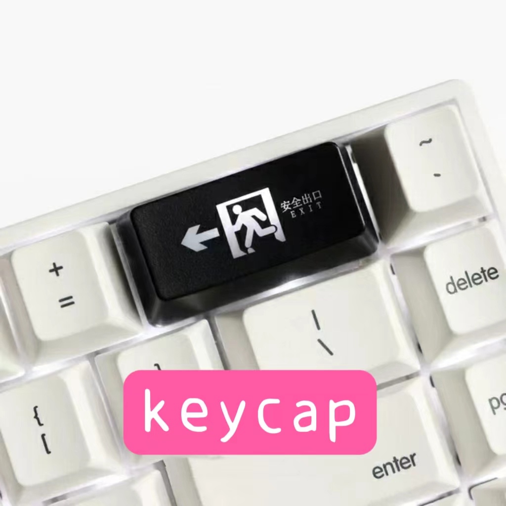 Keycap Retractable Key Safety Exit Transparent Mechanical Keyboard ...