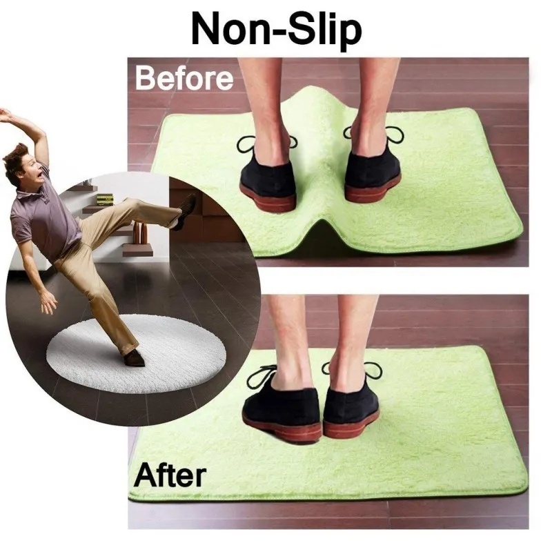 8Pcs/Set Anti Skid Carpet Mat Sticker Non Slip Gripper for Small ...
