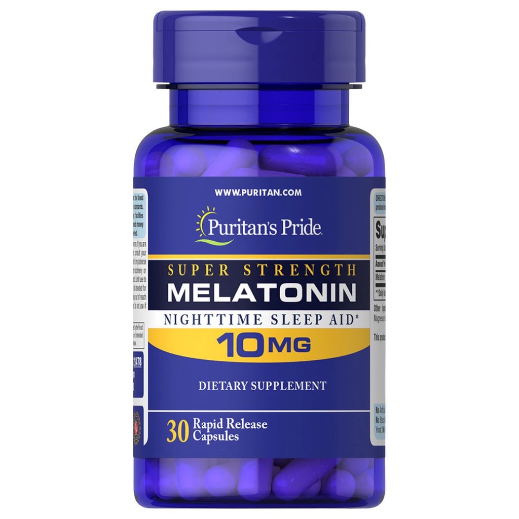 Puritan's Pride Melatonin 10mg (30 caps) Shopee Philippines