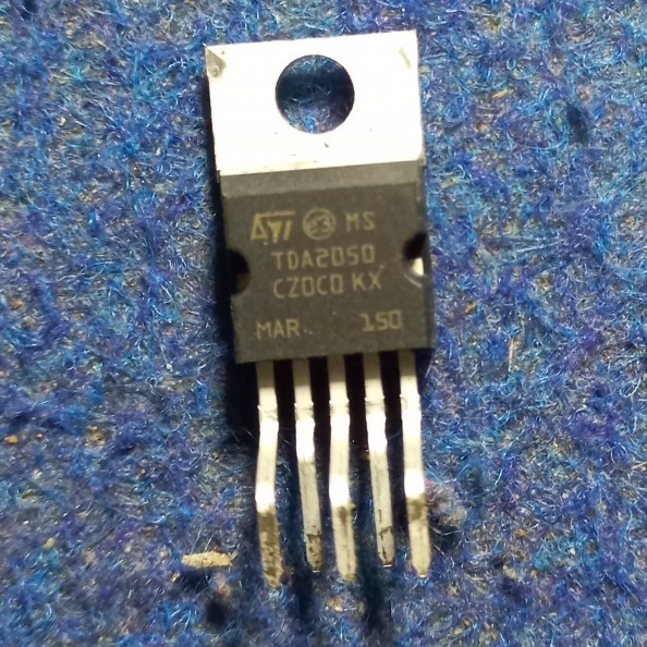 Ic TDA2050A TDA2050 TDA 2050ampli 12v amplifier tv audio Shopee