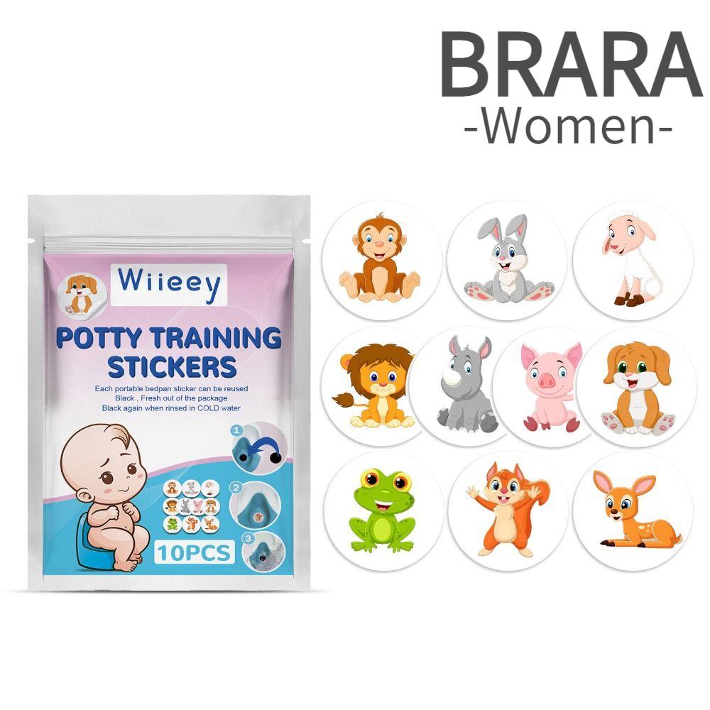 BRB Potty Training Stickers Reusable Animal Theme 20 pcs Reward