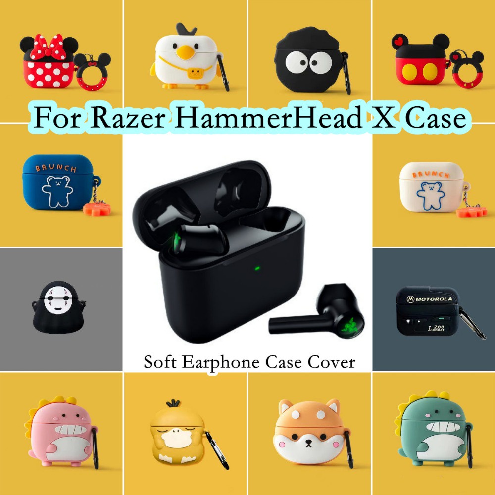 READY STOCK! For Razer HammerHead X Case Cool Tide Cartoon Series for