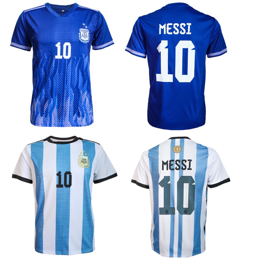 Men JERSEY MESSI ARGENTINA VIRAL TSHIRT NEW (Men's Short Sleeve Soccer