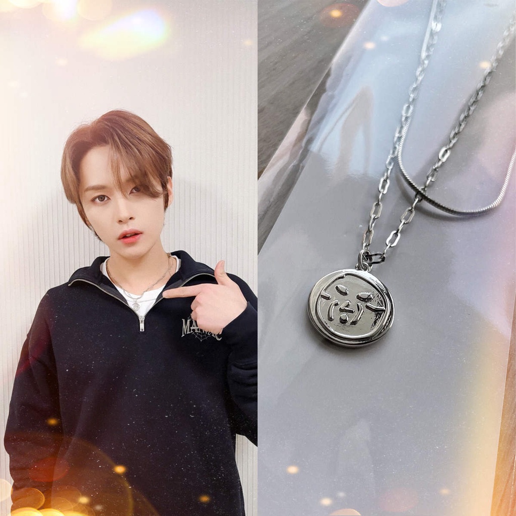 Kpop Stray Kids MANIAC ENCORE Merch Jureumi Necklace By Lee Know
