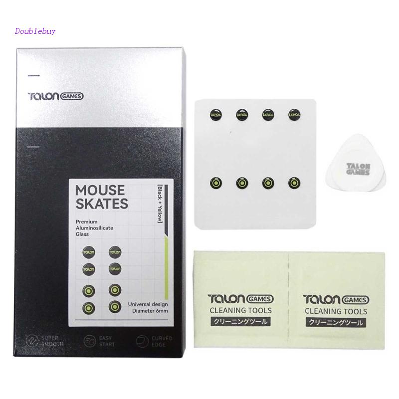 Doublebuy 1 Set DIY Universal Dots TALONGAMES Glass Mouse Feet Mouse ...