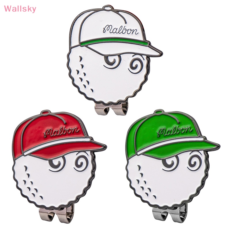 Wallsky> 1 Pcs Mark Ball Golf Hat Clip Golf Cap Clips with