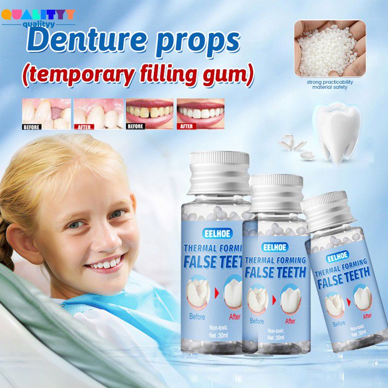 Tooth Filling Solid Denture Material Temporary Tooth Diy False Teeth ...