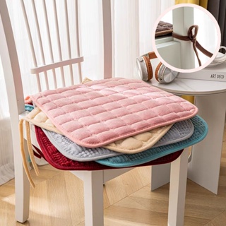 Square Office Chair Pads Soft Chair Cushion Pads Chair Cushions with Ties  Indoor Outdoor Garden Home Kitchen Office