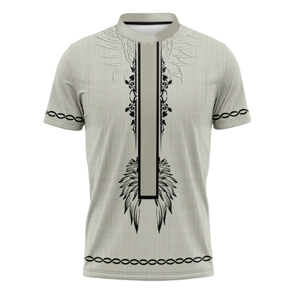 Philippine Modern Barong O neck T Shirt | Shopee Philippines