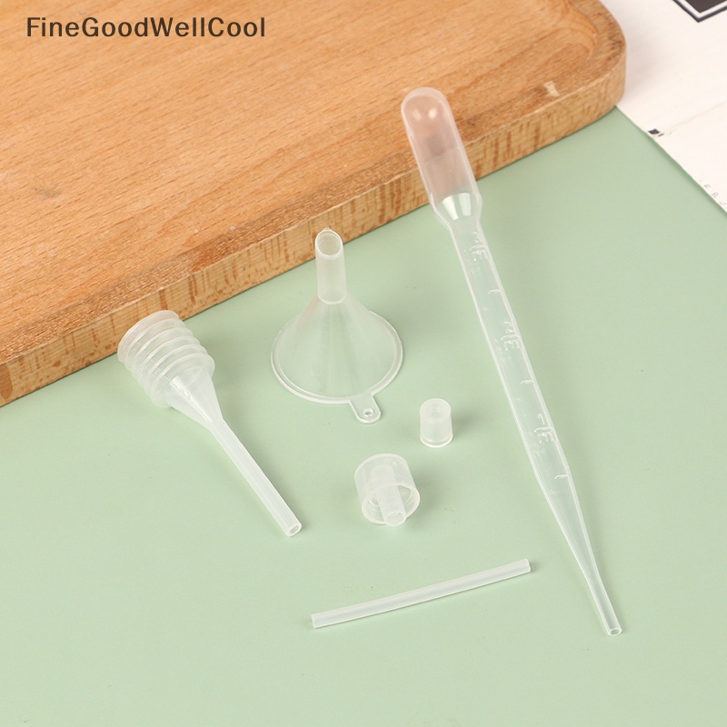 FWPH 5Pcs Refill Tools Set Plastic Diffuser Straw Dropper Funnel ...