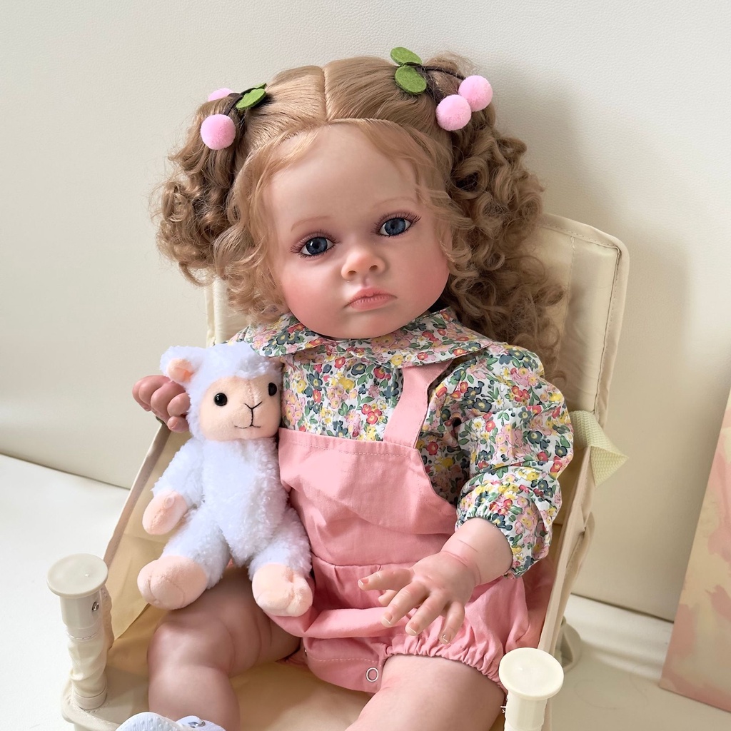 60cm Simulation Baby Rebirth Doll Tutti Cute Baby High End Painted Simulation Doll Barbie Silicone Soft Doll Birthday Gift Children Play House Educational Toys Shopee Philippines
