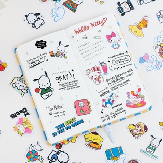 60pcs/box Sanrio Hello Kitty Cinnamoroll Cartoon Stickers Laptop Mug ...