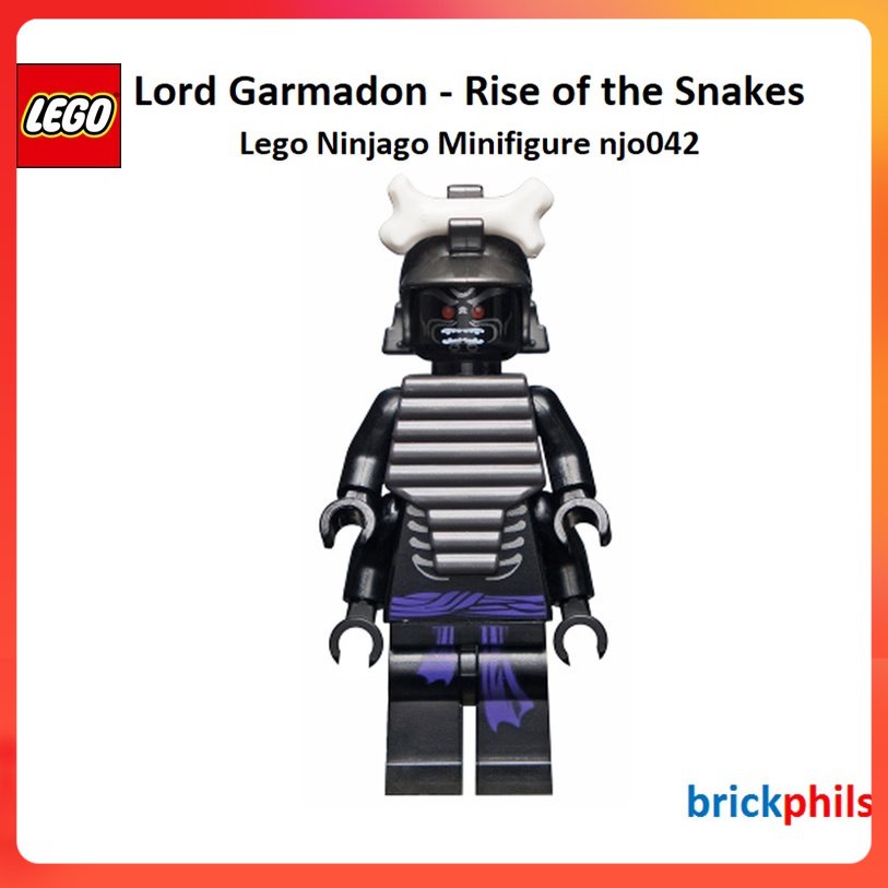 Lego Ninjago Minifigure njo042 Lord Garmadon - Rise of the Snakes ...