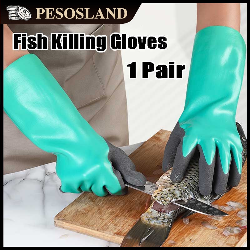 Extended Aquatic Processing Gloves Stabproof Waterproof Gloves For