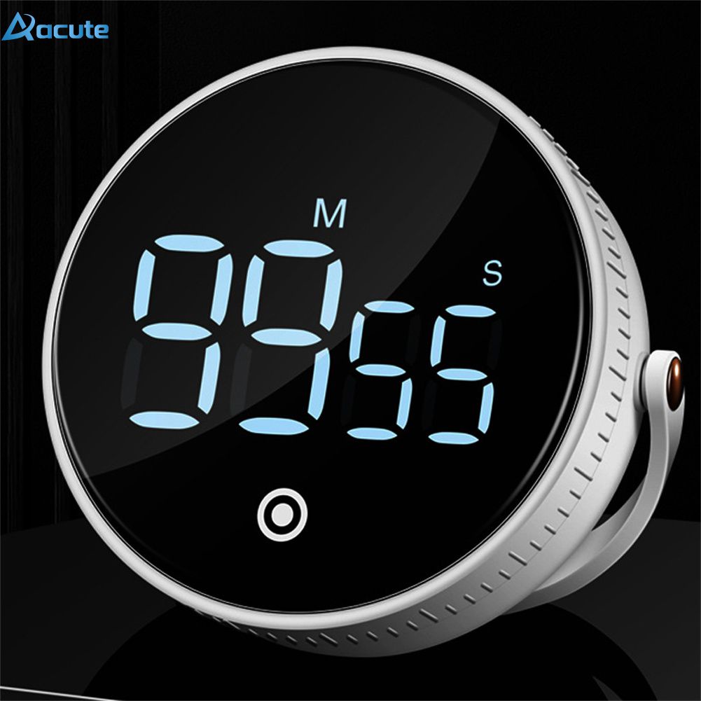 Baseus Led Digital Kitchen Timer Manual Countdown Kitchen Timer Countdown Alarm Clock Mechanical