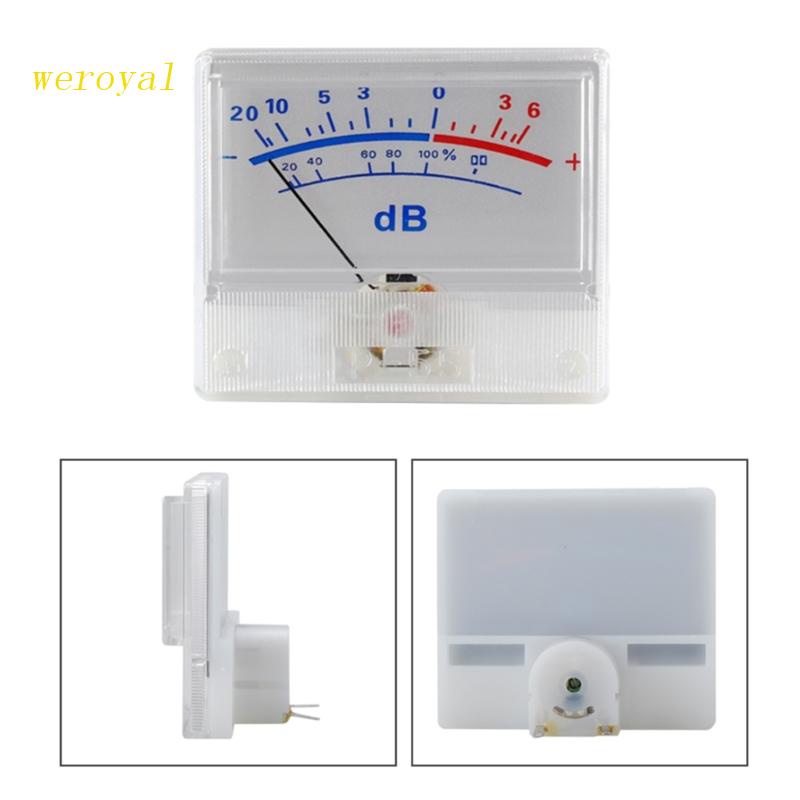 Original TN90 VU Meter DB Level Header Audio Power Amplifier Chassis Backlight