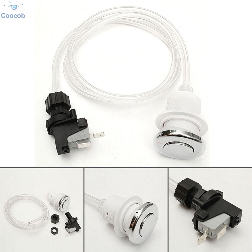 Air Button Push 1m hose Button Hot Jet Jetted Machine On/Off Spa Switch ...