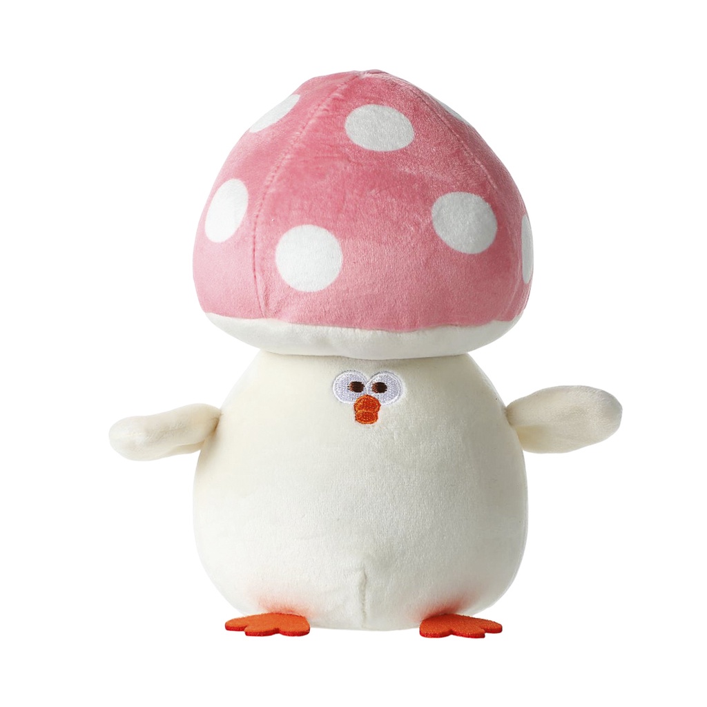 Miniso Mushroom Chick Plush Toy Pink Mushroom Cap Shopee Philippines 7446