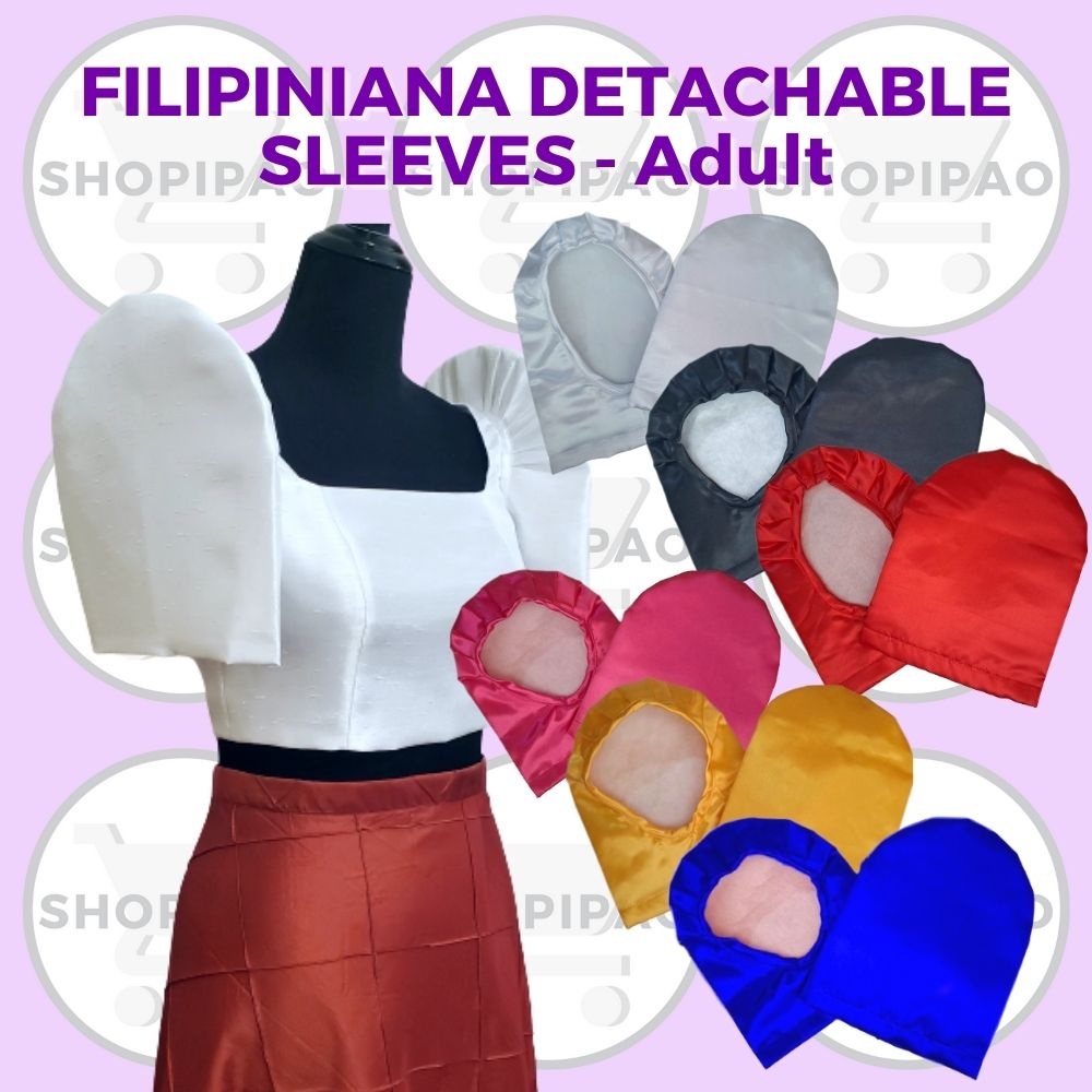 SPPV Detachable Filipiniana Sleeves Shopee Philippines