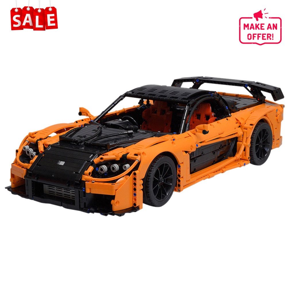 MOC-57488 Han's RX-7 VeilSide Fortune RX7 Sports Car 1 8 Scale 3071 ...