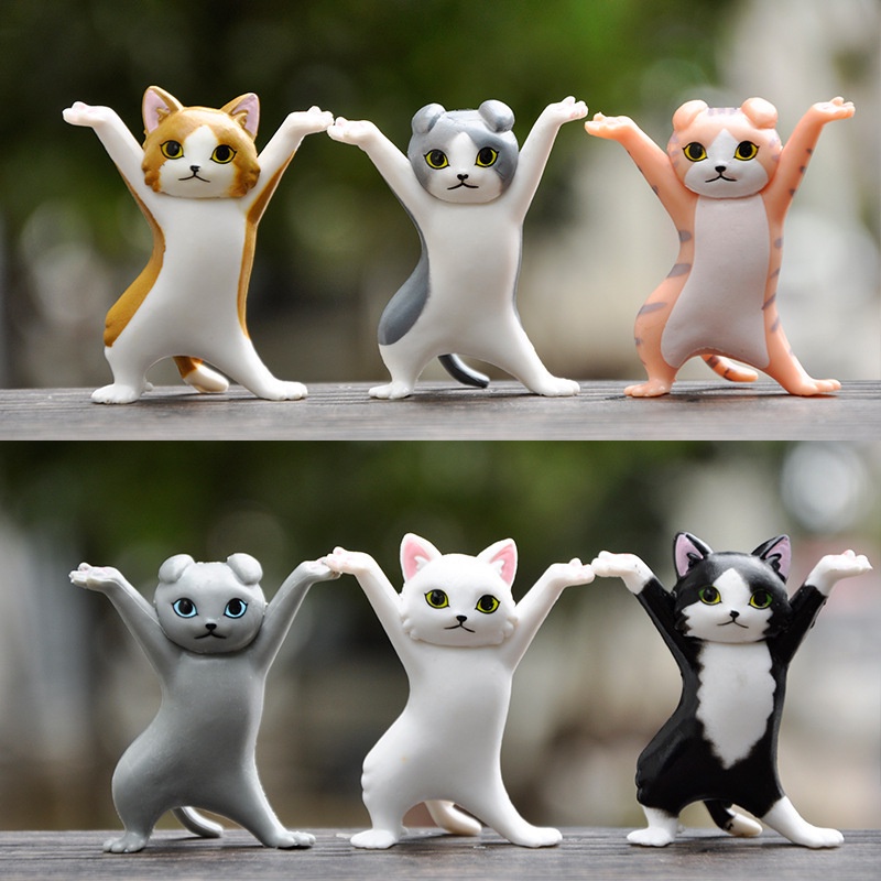 5pcs New Funny Cat Pen Holder Toy Hold Everything Cat Earphone Bracket ...