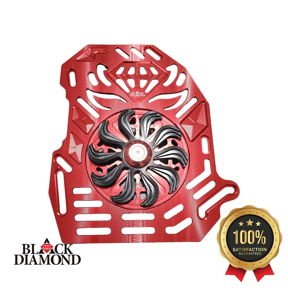 Cover Radiator Fan ADV 160 PCX 160 VARIO 160 Black Diamond Original ...