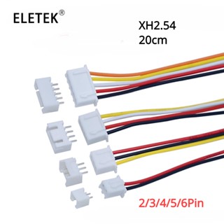 5set Jst Xh2.54 Xh 2.54mm Wire Cable Connector 2 3 4 5 6 Pin Pitch Male 