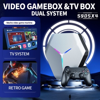 Gamebox G11 2.4/5G Wifi Dual System 4K TV Game Box Retro 128G 10000+Game  Console