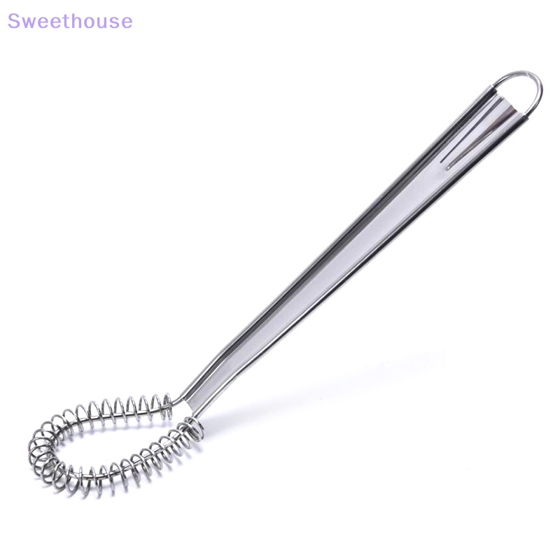 Sweethouse 20cm Stainless Steel Magic Hand Held Spring Whisk Mini ...