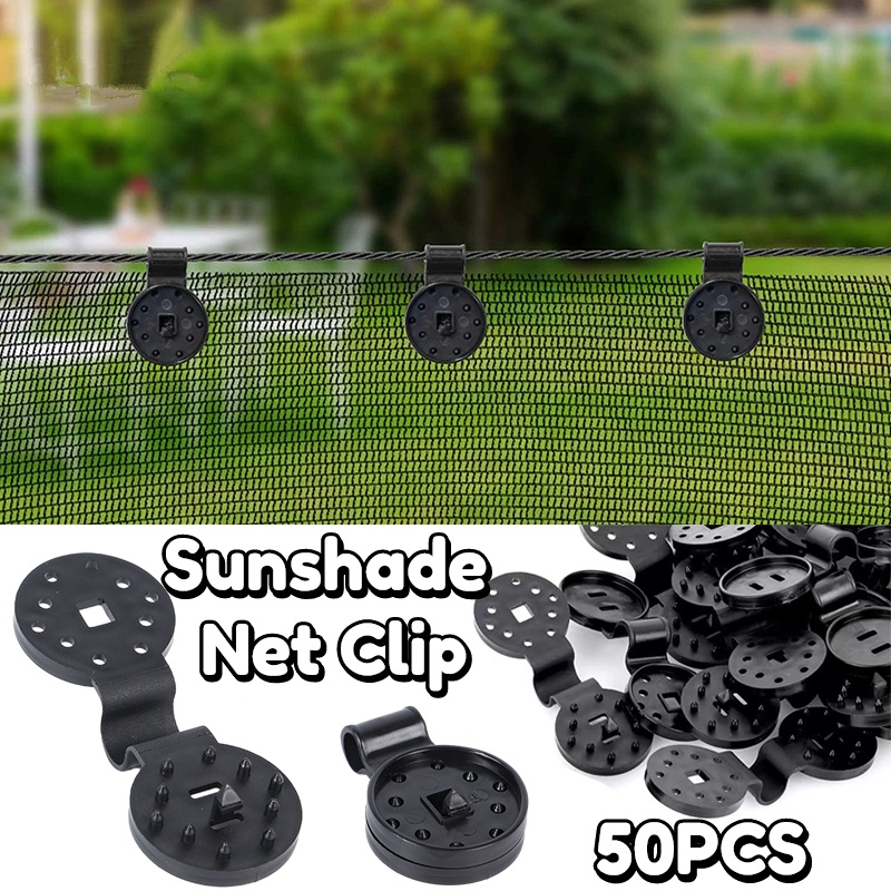 10/30/50PCS Sunshade Net Clip Garden Grommet Clip Greenhouse Fence ...
