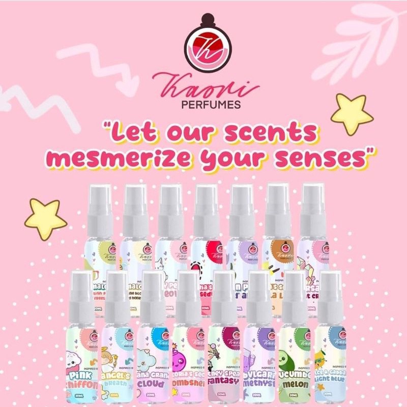 Kaori Perfume Scents 20ml Shopee Philippines